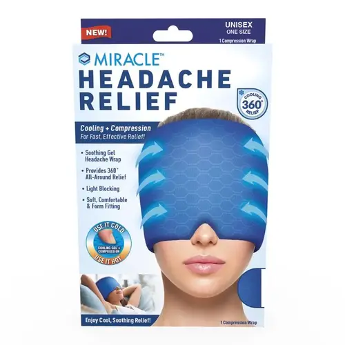 Headache Relief Wrap Miracle Blue Headache Relief Wrap Miracle Blue
