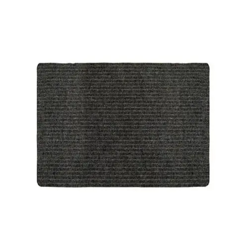 Runner Mat 6 ft. L X 4 ft. W Charcoal Polypropylene Charcoal Runner Mat 6 ft. L X 4 ft. W Charcoal Polypropylene Charcoal