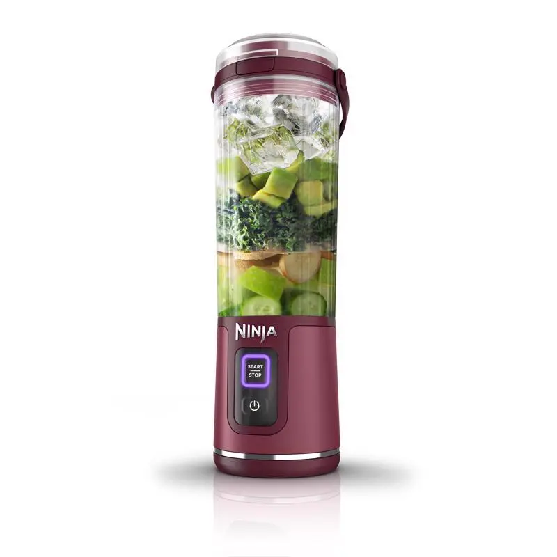 Ninja Blender Red Plastic 18 oz 1 speed Red BC151CR