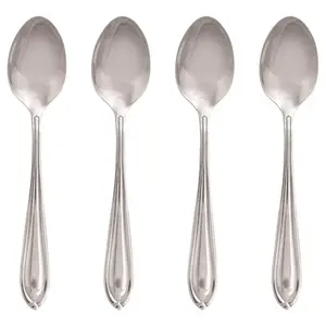 Hampton 146A04TSWB Teaspoon Set Silver Stainless Steel Casual Silver