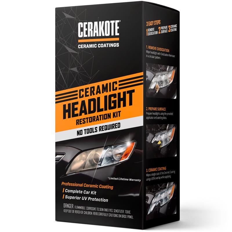 Cerakote AH-HLKIT Headlight Restorer Kit Headlights Wipes Buy Now