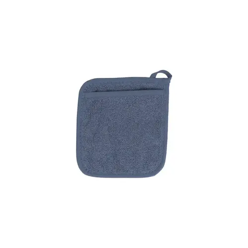 Pocket Oven Mitt Royale Federal Blue Solid Terry Cotton Federal Blue Pocket Oven Mitt Royale Federal Blue Solid Terry Cotton Federal Blue