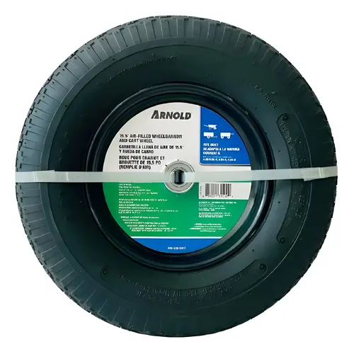 Wheelbarrow Wheel 15.5" D 350 lb Steel
