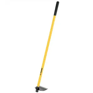 Truper AL-1ME Hoe Tru-Pro Forged Steel Garden 54" Fiberglass Handle Black/Yellow
