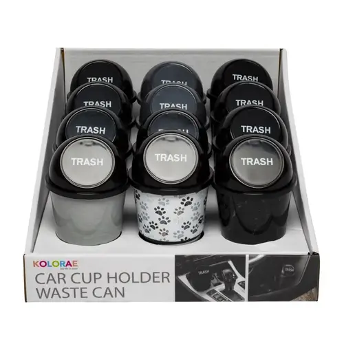 Car Cup Holder Waste Can Assorted Assorted