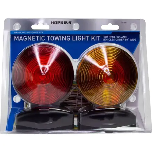 Light Kit Amber/Red Round Towing Amber/Red