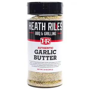 Heath Riles BBQ HRB0050 BBQ Rub Garlic Butter 10 oz
