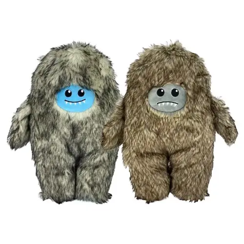 Dog Toy Assorted Plush Yeti Betty 10" Assorted