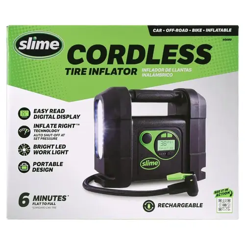 Cordless Inflator Black/Green