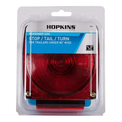 Combination Tail Light Red Square Stop/Tail/Turn Red - pack of 2