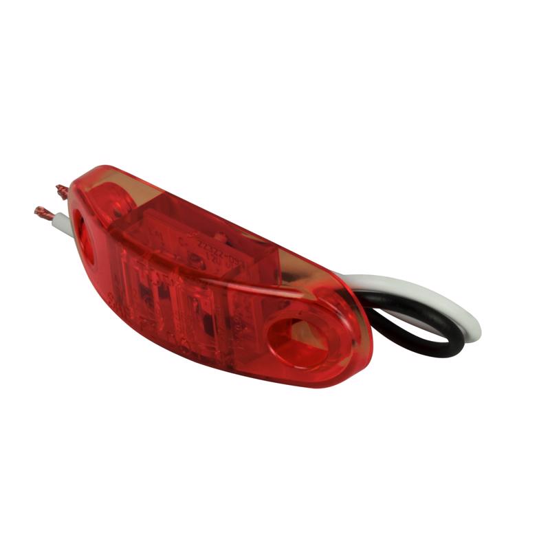 Hopkins C3221R LED Light Red Oblong Clearance/Side Marker Red