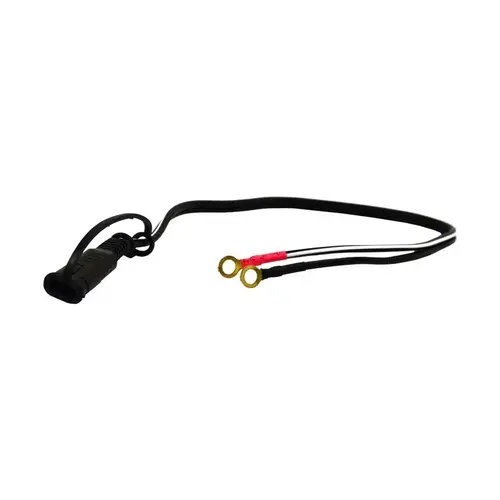 Battery Charger Ring Terminal Harness Manual 12 V 5 amps Black Battery Charger Ring Terminal Harness Manual 12 V 5 amps Black