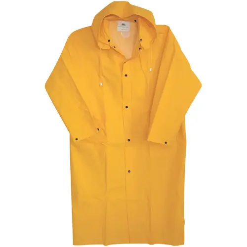 Rain Jacket Yellow PVC-Coated Rayon S Yellow