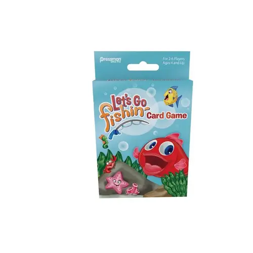 Card Game Let's Go Fish Multicolored Multicolored - pack of 12 Card Game Let's Go Fish Multicolored Multicolored - pack of 12