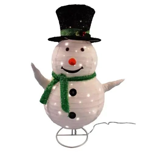 Yard Decor LED Warm White Snowman 2.5 ft. Yard Decor LED Warm White Snowman 2.5 ft.