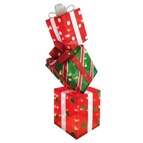 Porch Decor LED Stacking Gift Boxes 3 ft. Porch Decor LED Stacking Gift Boxes 3 ft.