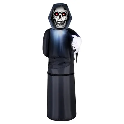 Inflatable 6 ft. Prelit Animated Lurking Reaper Inflatable 6 ft. Prelit Animated Lurking Reaper