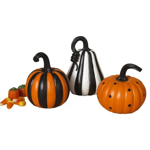Halloween Decor 4.3" Assorted pumpkins