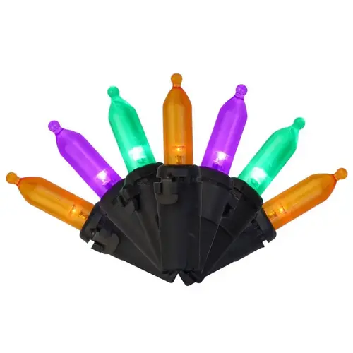 String Lights Multicolored 100 ct LED Mini Halloween String Lights Multicolored 100 ct LED Mini Halloween