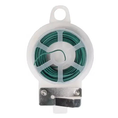 Wire Tie Dispenser W/Cutter Holiday Plastic Wire Tie Dispenser W/Cutter Holiday Plastic