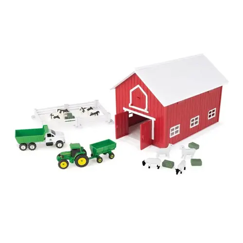 Farm Playset Toy John Deere Multicolored 24 pc Multicolored - pack of 4 Farm Playset Toy John Deere Multicolored 24 pc Multicolored - pack of 4