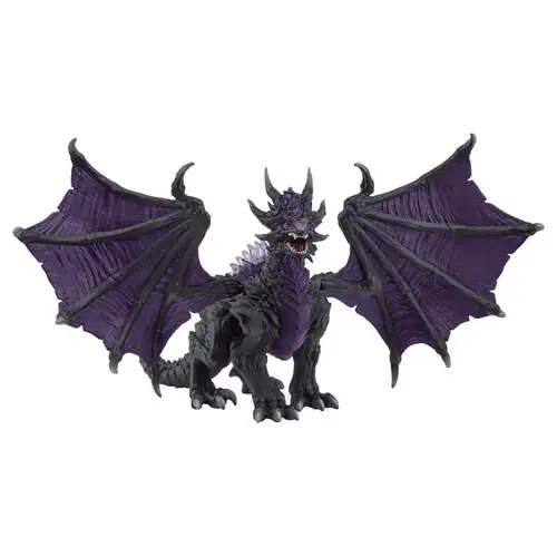 Shadow Dragon Figurine Eldrador Black/Purple Black/Purple Shadow Dragon Figurine Eldrador Black/Purple Black/Purple