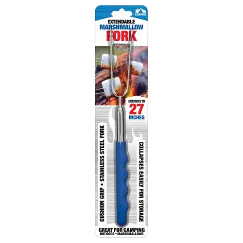 Extenable Fork Stainless Steel Blue/Silver Blue/Silver Extenable Fork Stainless Steel Blue/Silver Blue/Silver