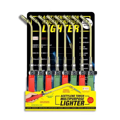 Torch Lighter Assorted Assorted - pack of 16 Torch Lighter Assorted Assorted - pack of 16