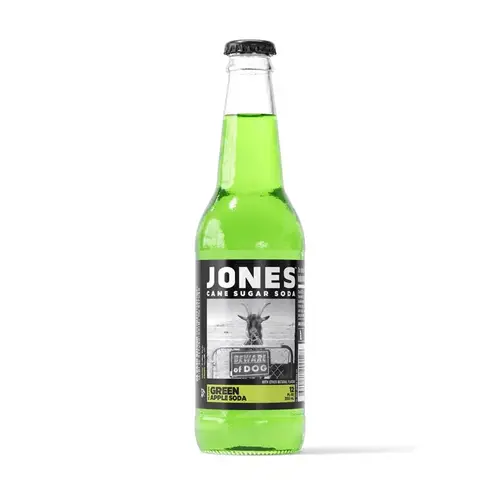 Cane Sugar Soda Green Apple 12 oz Cane Sugar Soda Green Apple 12 oz