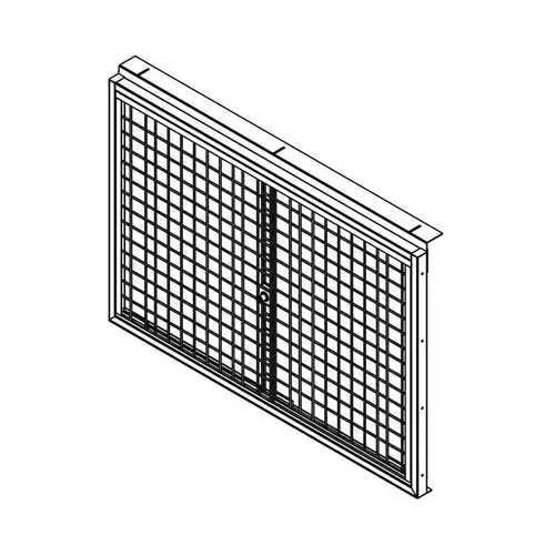 Security Cage Gondola 48"W x 30"H Security Cage Gondola 48"W x 30"H