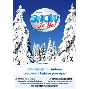 Snow To Go SNO-400 Artificial Snow White White
