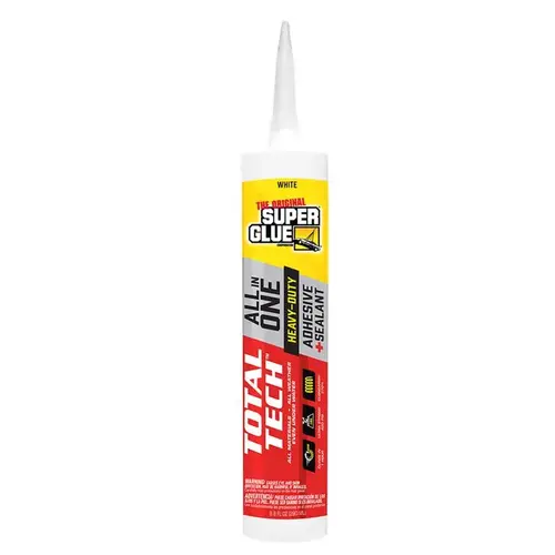 ADHESIVE CNSTRN WHT CRTG 9.8OZ White ADHESIVE CNSTRN WHT CRTG 9.8OZ White