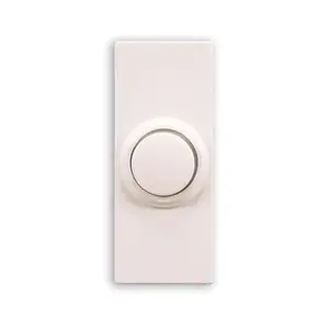 Heath Zenith SL-7393-03 SL-7393-02 Pushbutton, Round, Wireless, Plastic, White