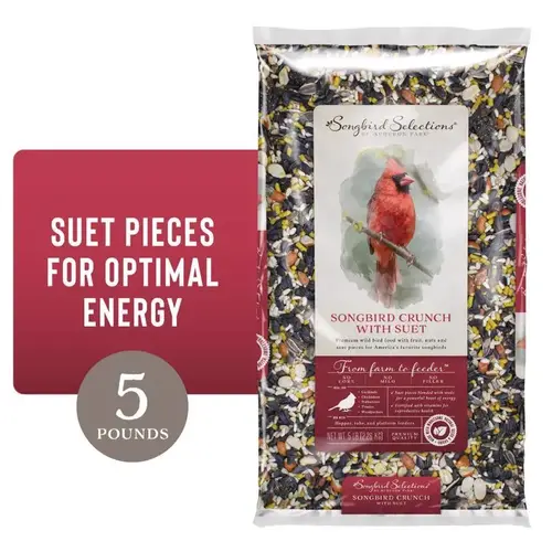 Wild Bird Food Songbird Crunch Wild Bird Seed 5 lb Wild Bird Food Songbird Crunch Wild Bird Seed 5 lb