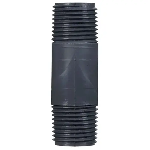 Nipple Schedule 80 1-1/2" MIP X 1-1/2" D MIP PVC 2" Nipple Schedule 80 1-1/2" MIP X 1-1/2" D MIP PVC 2"