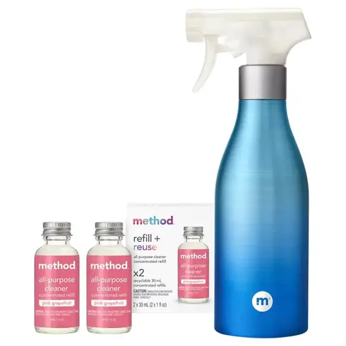All Purpose Cleaner Starter Kit Pink Grapefruit Scent Concentrated Liquid All Purpose Cleaner Starter Kit Pink Grapefruit Scent Concentrated Liquid