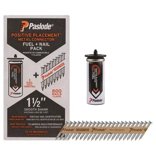 Fuel and Nail Kit ProStrip 1-1/2" Paper Strip Brite 30 deg Brite