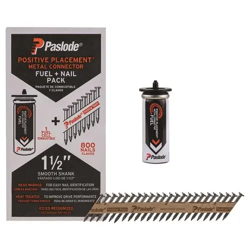 Fuel and Nail Kit ProStrip 1-1/2" Paper Strip Galvanized 30 deg Galvanized Fuel and Nail Kit ProStrip 1-1/2" Paper Strip Galvanized 30 deg Galvanized