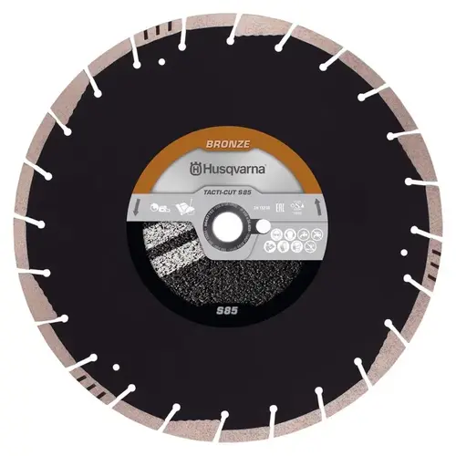 Circular Saw Blade 14" D X 1" Tacti-Cut S85 Diamond Circular Saw Blade 14" D X 1" Tacti-Cut S85 Diamond