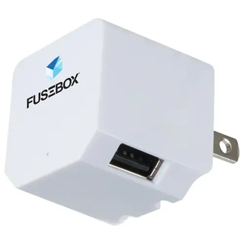 Cell Phone Charger NeverBlock 2400 mAh White Cell Phone Charger NeverBlock 2400 mAh White