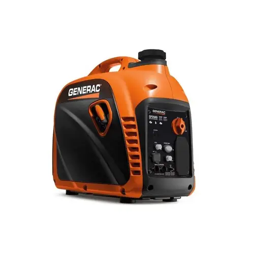 Portable Generator 2500 W 120 V Gasoline Portable Inverter Black/Orange