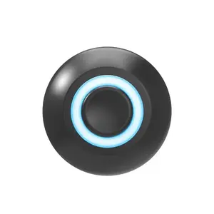 Heath Zenith 18000142 Pushbutton Doorbell Black/White Metal Wired Black/White