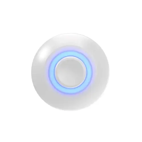 Pushbutton Doorbell Heath Zenith White Metal Wired White