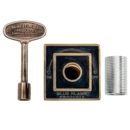 Flange Cover with Key Gold Antique Brass Zinc Antique Brass