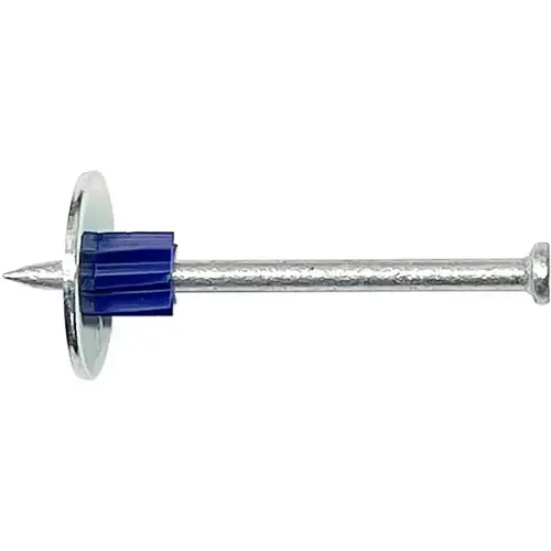 Drive Pin with Washer .300" D X 2-1/2" L Steel Flat Head Drive Pin with Washer .300" D X 2-1/2" L Steel Flat Head