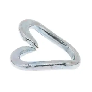 Campbell's T5950924 Lap Link, 3/8 x 1-5/8 in Trade, 1250 lb Working Load, Steel, Zinc