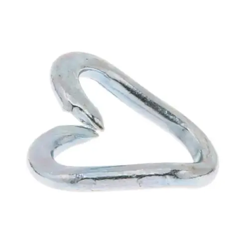 Lap Link, 3/8 x 1-5/8 in Trade, 1250 lb Working Load, Steel, Zinc
