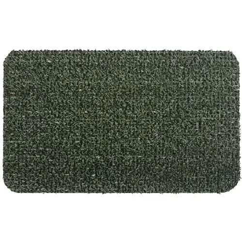Clean Machine AstroTurf Scraper Doormat, Flair, Evergreen, 24 x 36-In.