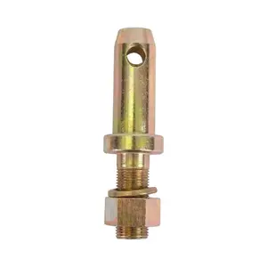 Koch 4023013 Lift Arm Pin, 0 Adjustable Hitch, 5/8 in Dia Pin, 3-7/8 in OAL, Zinc-Plated Yellow