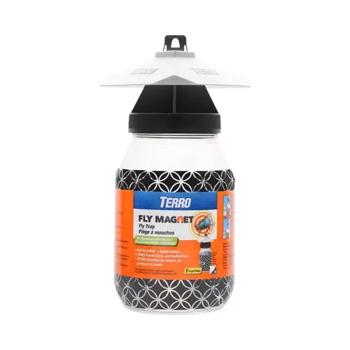 Fly Magnet Fly Trap with Bait, Solid, 1 qt Green